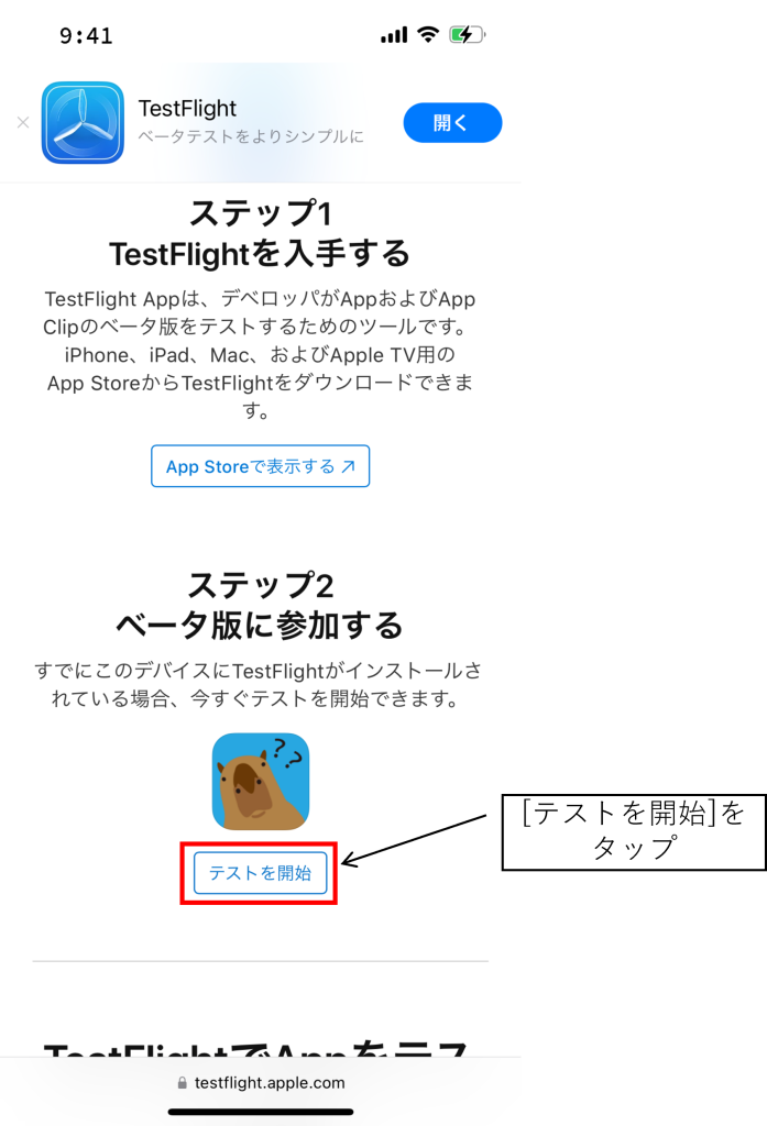 カピバラだれかな?TestFlightイメージ04